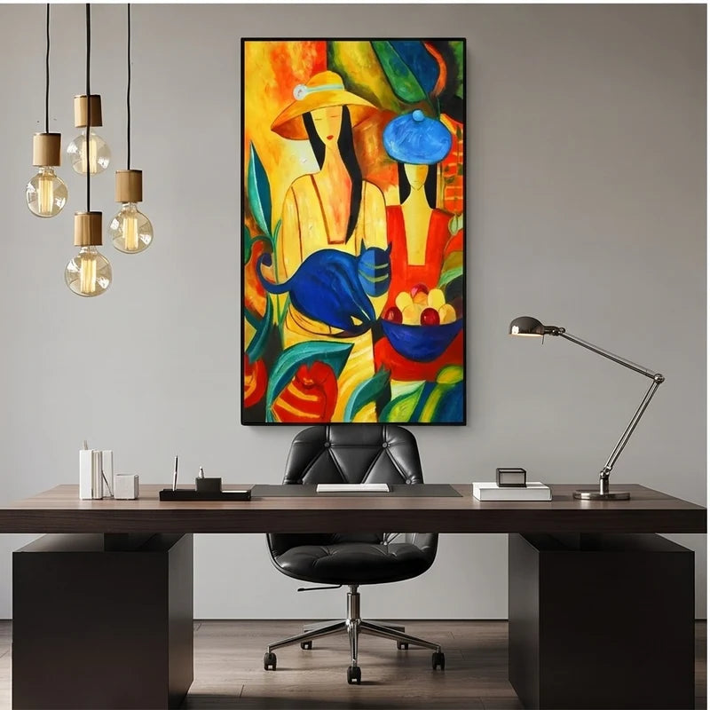 Abstract Art | Colorful Figurative Wall Art