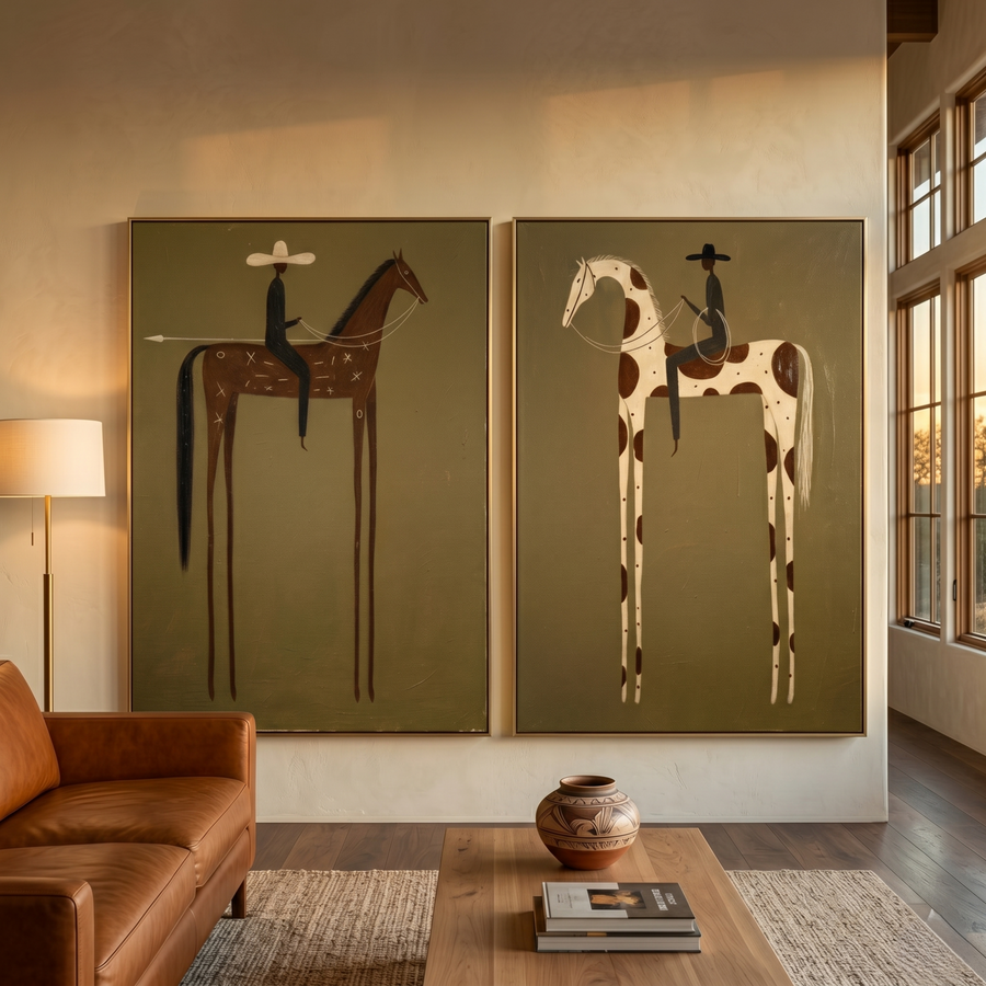 Vintage Americana Art | Desert Companions