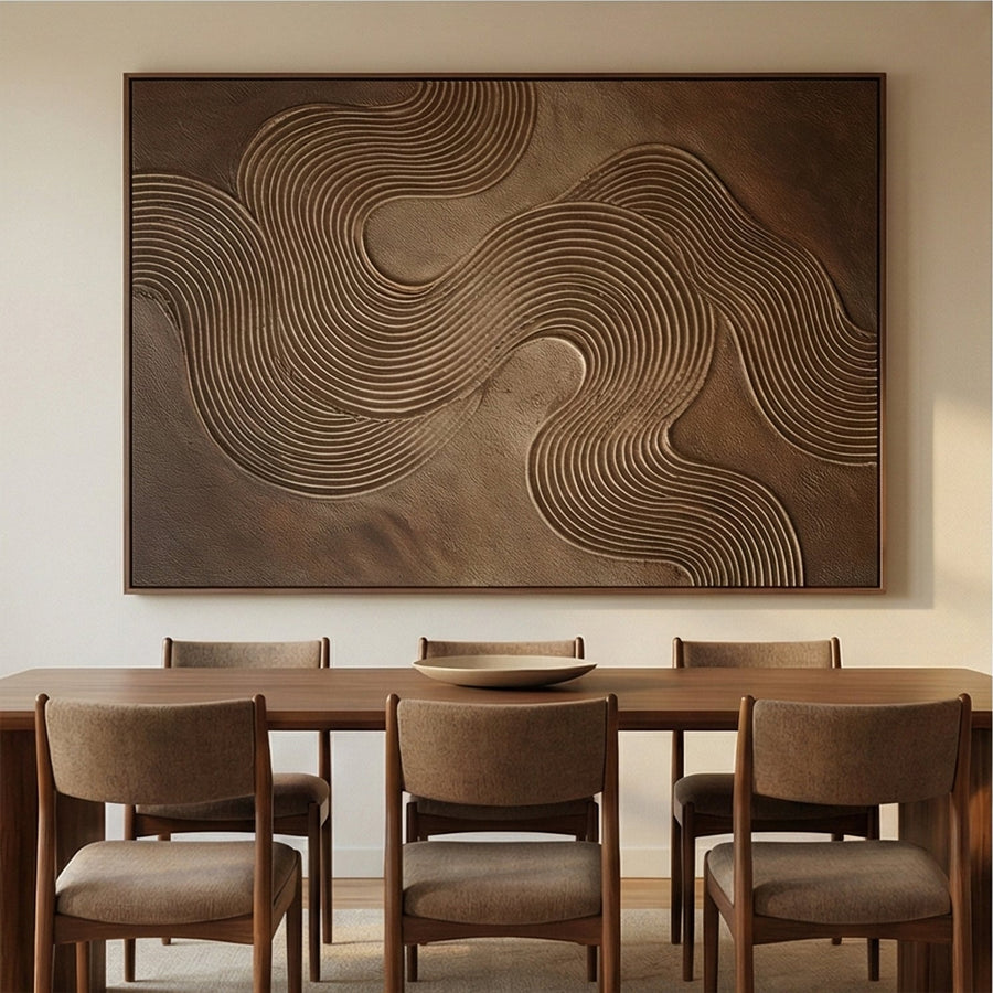 3D-Textured Art | Topographic Flow