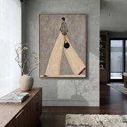 Contemporary Luxe Art | Stylish Lady with Handbag Contemporary Luxe Wall Art