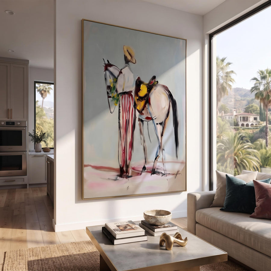 POP Art | Western Cowboy and Horse