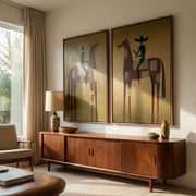 Vintage Americana Art | Steeds