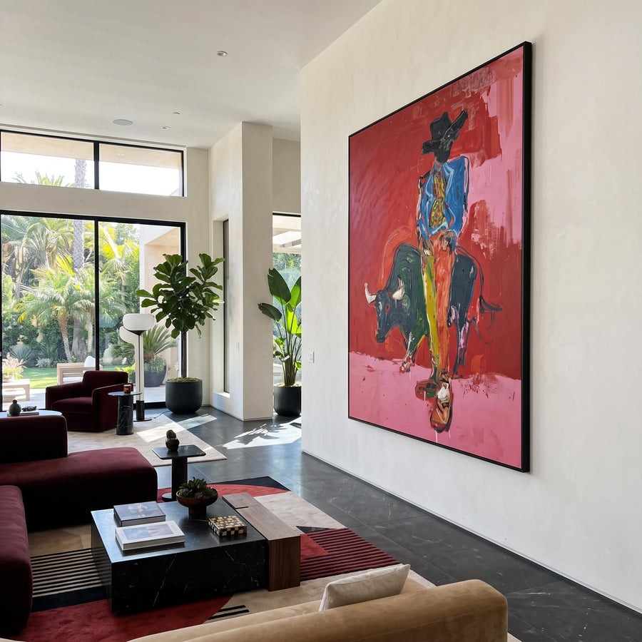 POP Art | Bullfighting Western Cowboy