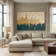 Contemporary Luxe Art | Gilded Resonance