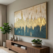 Contemporary Luxe Art | Gilded Resonance