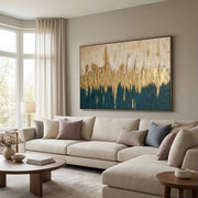 Contemporary Luxe Art | Gilded Resonance