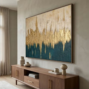 Contemporary Luxe Art | Gilded Resonance