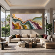 3D-Textured Art｜Color Flowing Layer