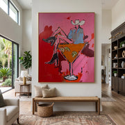 POP Art | Pink Cowgirl Cocktail