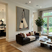 Contemporary Luxe Art | Fashion Woman with Round Bag