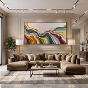 3D-Textured Art｜Color Flowing Layer