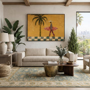 Bohemian Art | Vintage Surfer Man