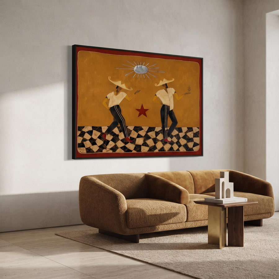 Bohemian Art | Vintage Dancing Couple