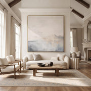 Abstract Art｜Square Hazy Abstract Seascape Wall Art