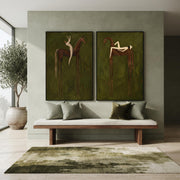 Contemporary Luxe Art | Horse & Figure Set
