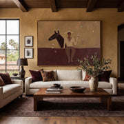 Vintage Americana Art | Western Cowboy and Horse