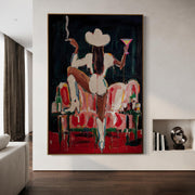 POP Art | Midnight Western Woman