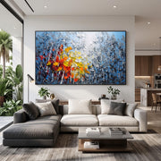 3D-Textured Art｜Autumn Birch Forest