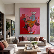 POP Art | Pink Cowgirl Cocktail