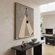 Contemporary Luxe Art | Stylish Lady with Handbag Contemporary Luxe Wall Art