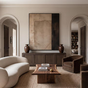 Wabi-Sabi Art | Earth‑Tone Minimalist Abstract Wall Art