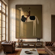 Vintage Americana Art | Horsemen Duet