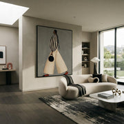 Contemporary Luxe Art | Fashion Woman with Round Bag
