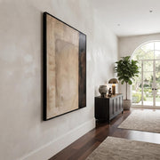Wabi-Sabi Art | Earth‑Tone Minimalist Abstract Wall Art