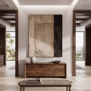 Wabi-Sabi Art | Earth‑Tone Minimalist Abstract Wall Art