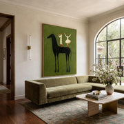 Vintage Americana Art | The dancing girl
