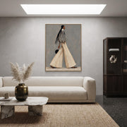 Contemporary Luxe Art | Elegant Walking Woman