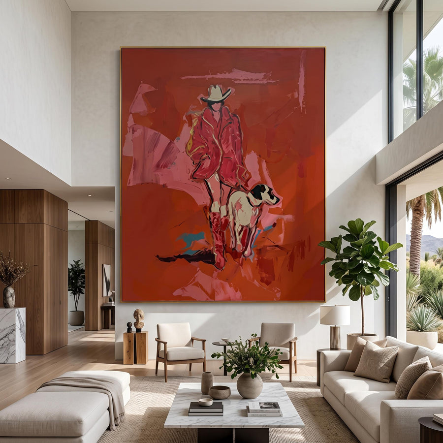POP Art | Cowgirl and Dog