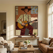 Vintage Americana Art | Desert Serenade