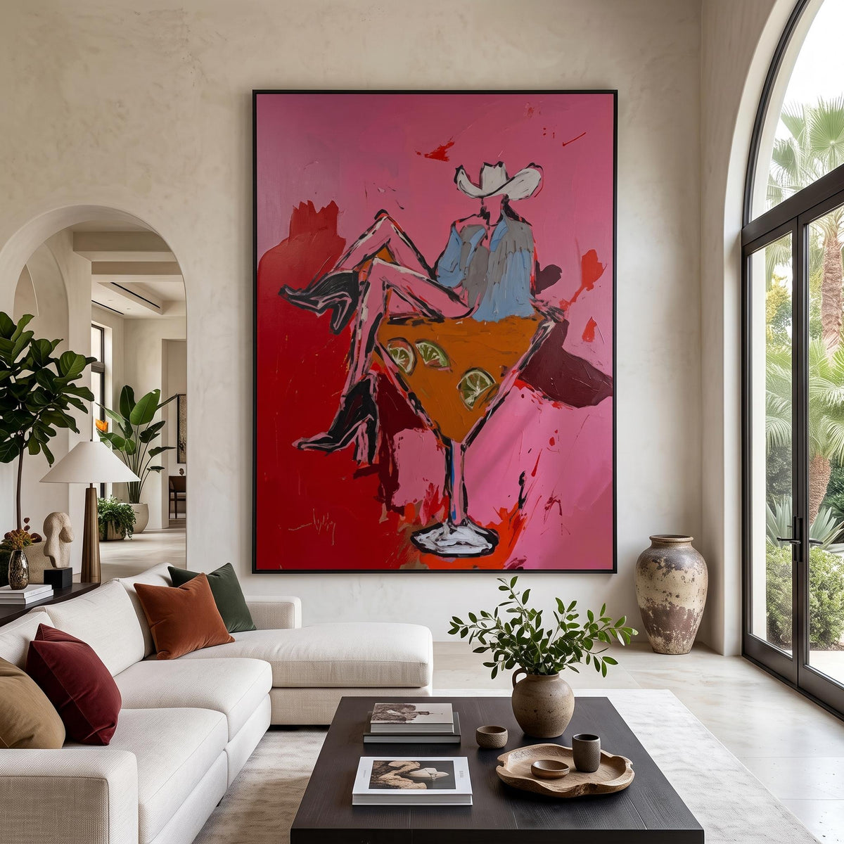 POP Art | Pink Cowgirl Cocktail