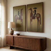 Vintage Americana Art | Steeds