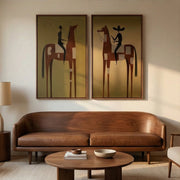 Vintage Americana Art | Steeds