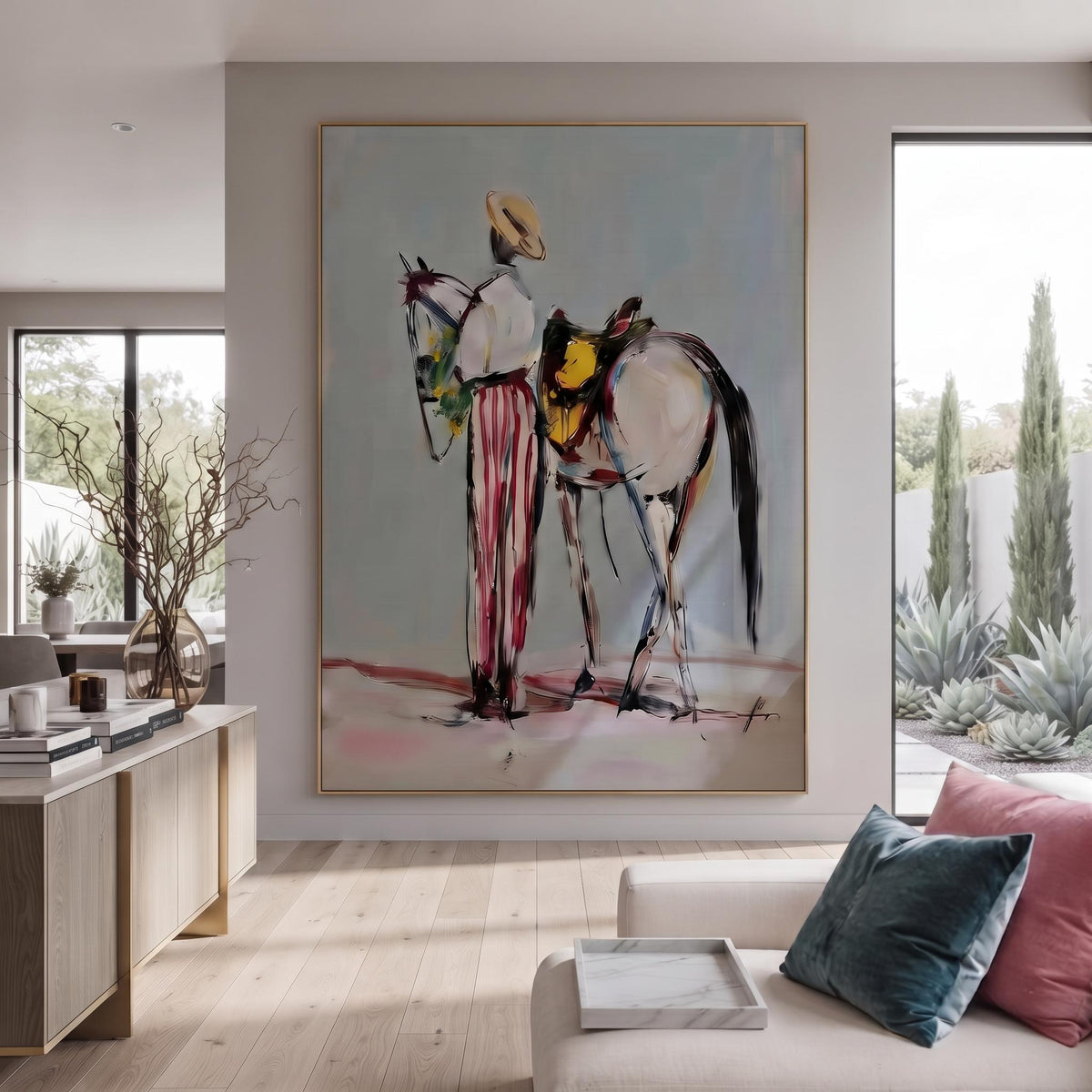 POP Art | Western Cowboy and Horse