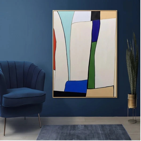 Minimalist Wall Art | Geometric Abstract Wall Art