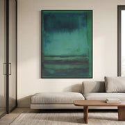 Minimalist Wall Art | Green Abstract Wall Art
