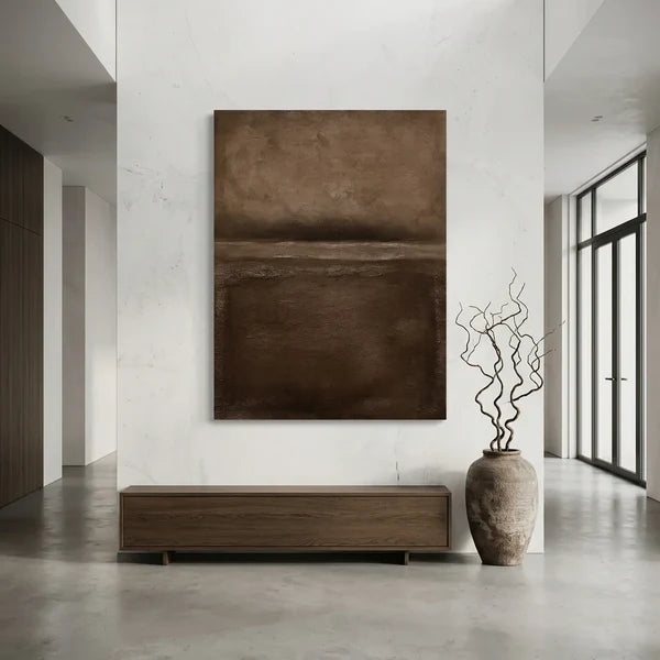 Wabi-Sabi Art | Minimalist Textured Wall Art