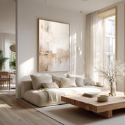 Abstract Art | Textured Neutral Abstract Wall Art