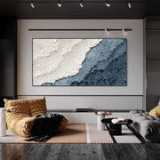 3D-Textured Art | Abstract Ocean Wall Art