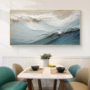 3D-Textured Art | Textured Ocean Wave Wall Art