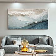 3D-Textured Art | Textured Ocean Wave Wall Art