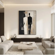Abstract Art | Neutral Figurative Abstract Wall Art
