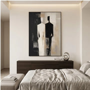 Abstract Art | Neutral Figurative Abstract Wall Art