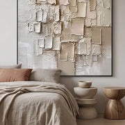 Wabi-Sabi Art | Neutral Textured Abstract Wall Art
