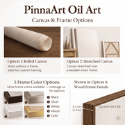 3D-Textured Art | Petal Cascade Glow