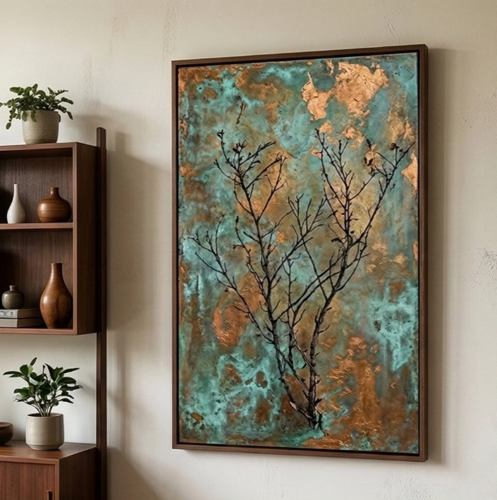 Wabi-Sabi Art | Wabi-Sabi Art Verdigris