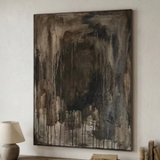 Wabi-Sabi Art | Midnight Ember Veil